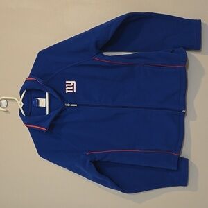 NFL Reebok NY Giants Zip Up Fleece Womens Size Medium